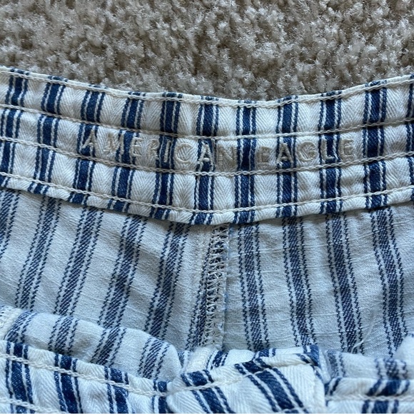 American Eagle Striped Drawstring Pants - Picture 3 of 7